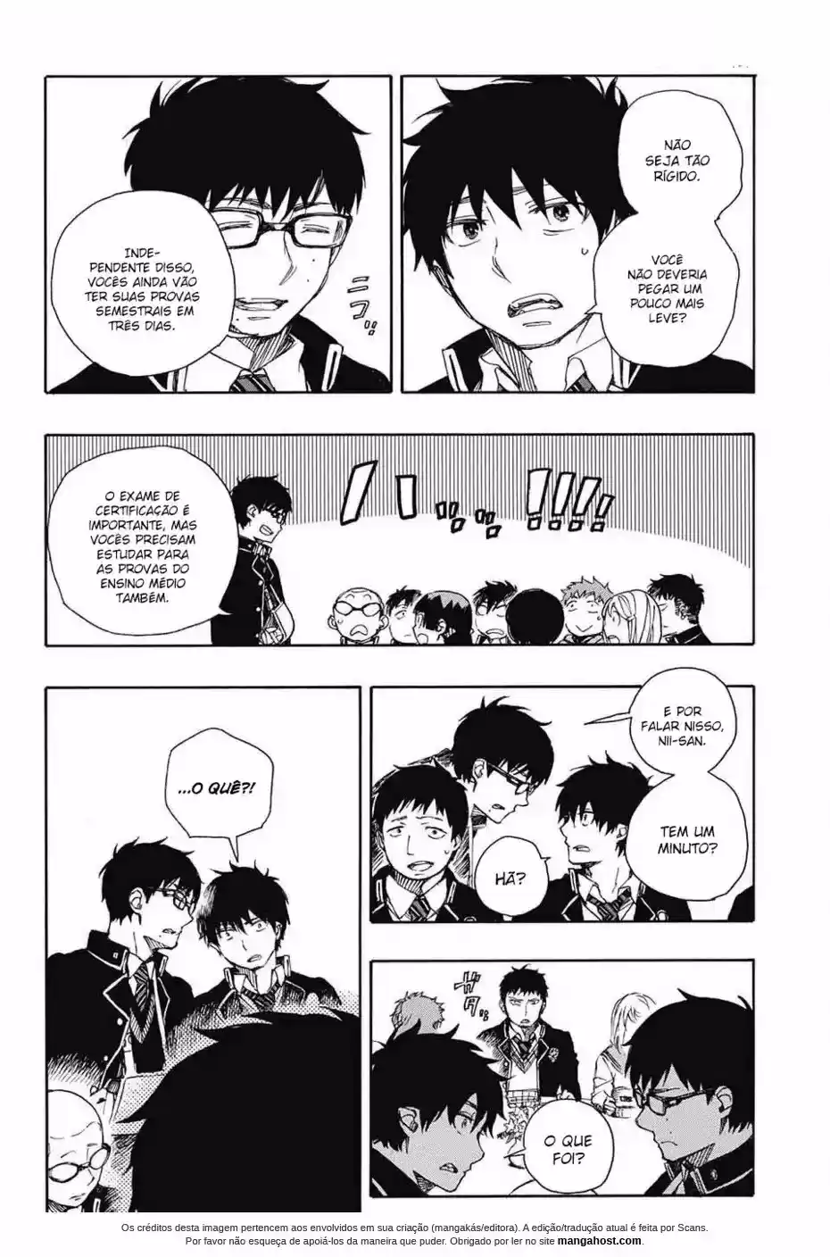Read Blue Exorcist pt Manga Online