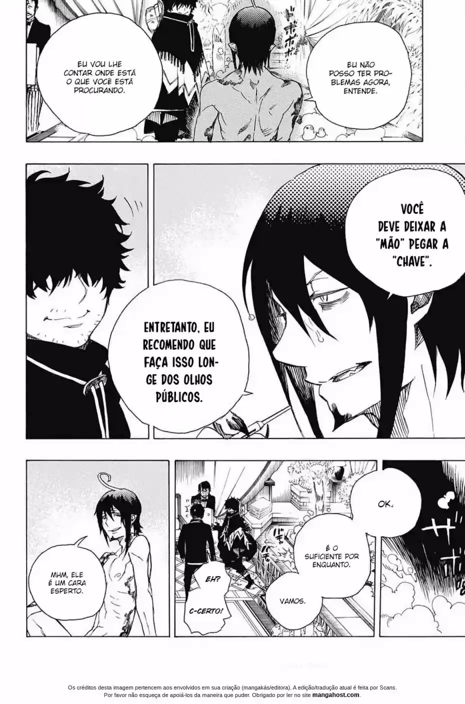 Read Blue Exorcist pt Manga Online