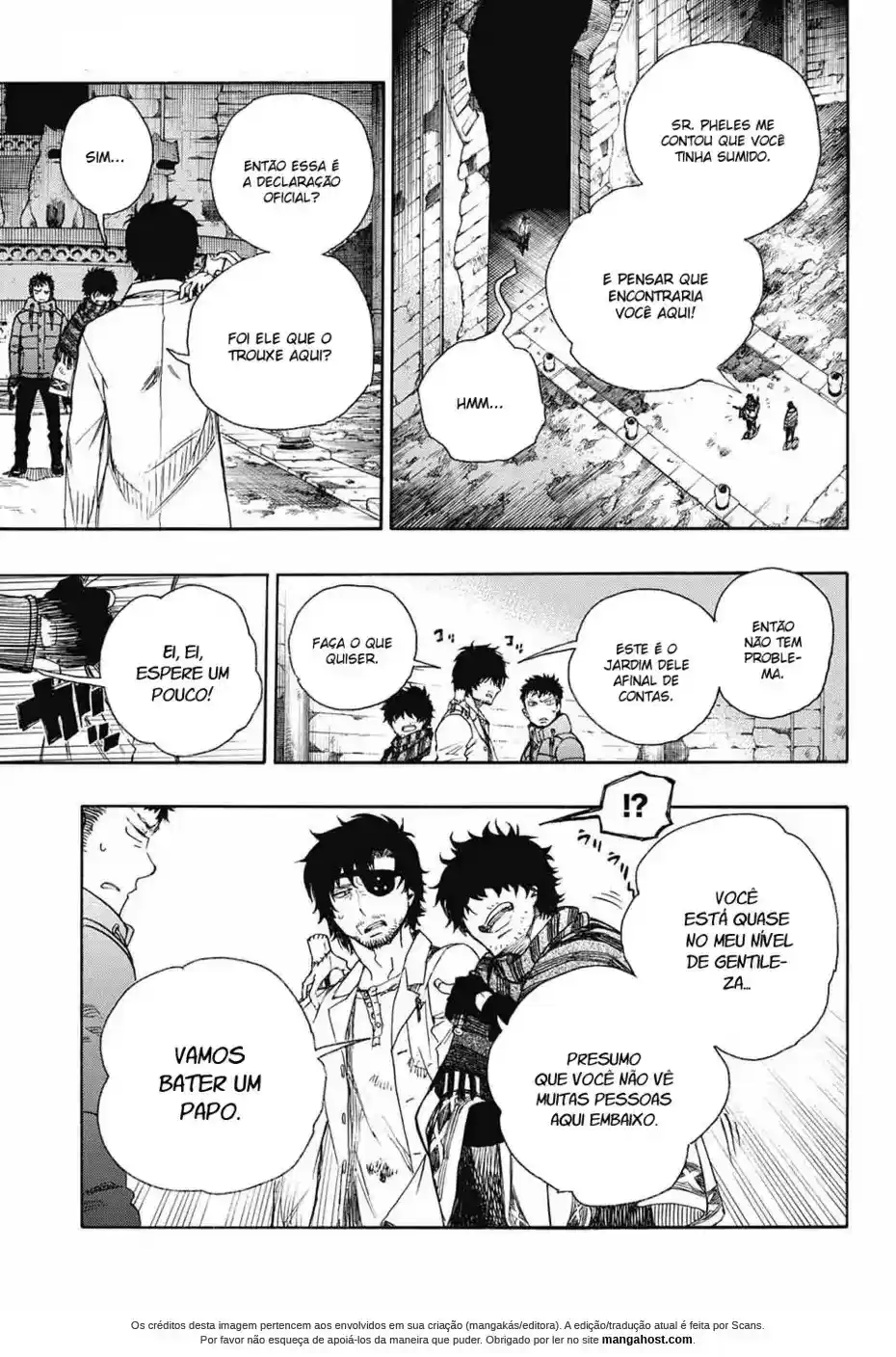 Read Blue Exorcist pt Manga Online