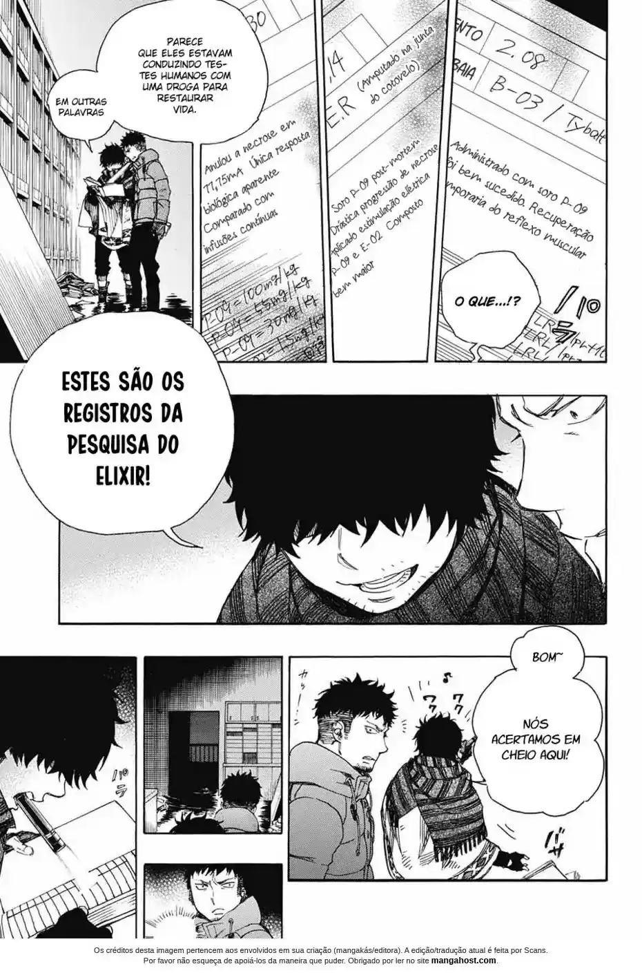 Read Blue Exorcist pt Manga Online