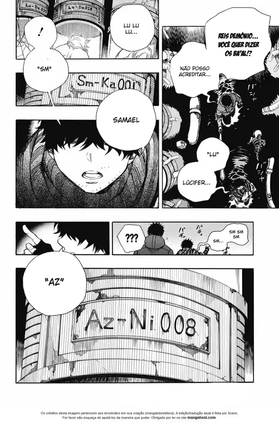 Read Blue Exorcist pt Manga Online
