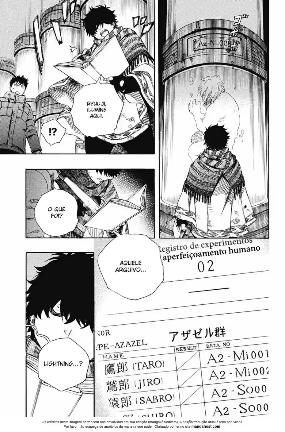 Read Blue Exorcist pt Manga Online