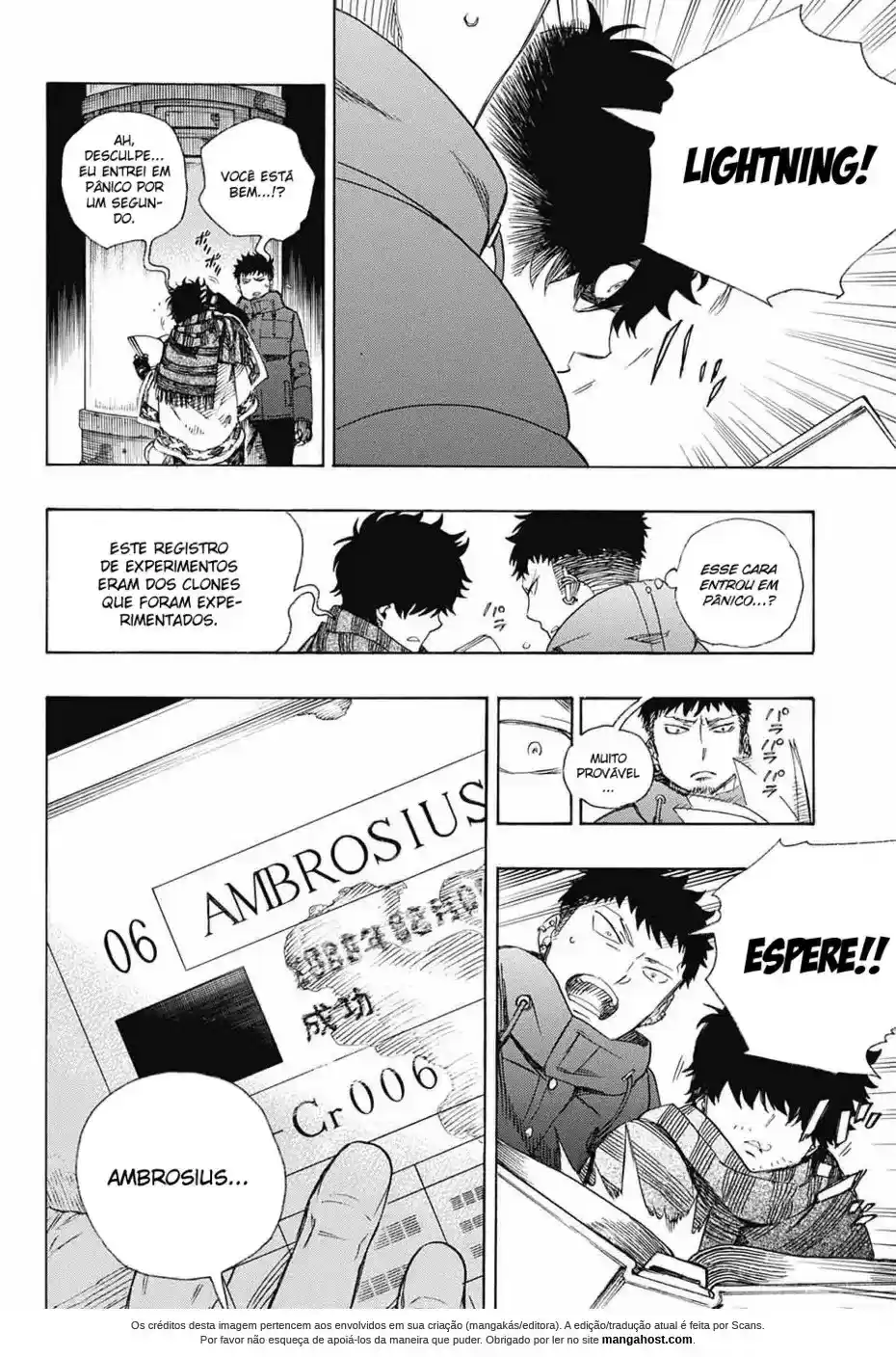 Read Blue Exorcist pt Manga Online