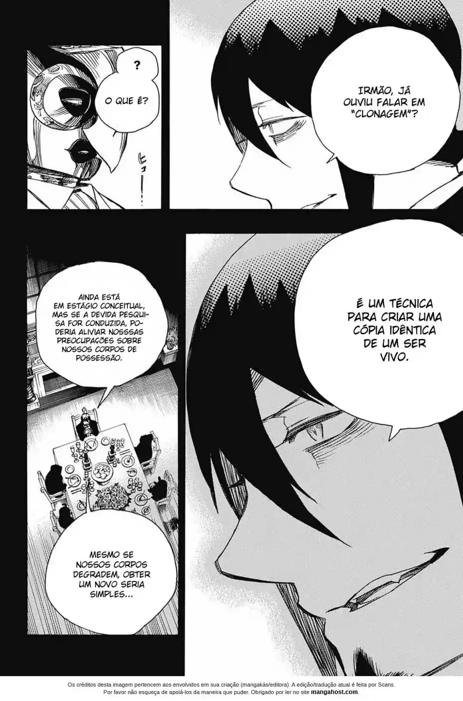 Read Blue Exorcist pt Manga Online