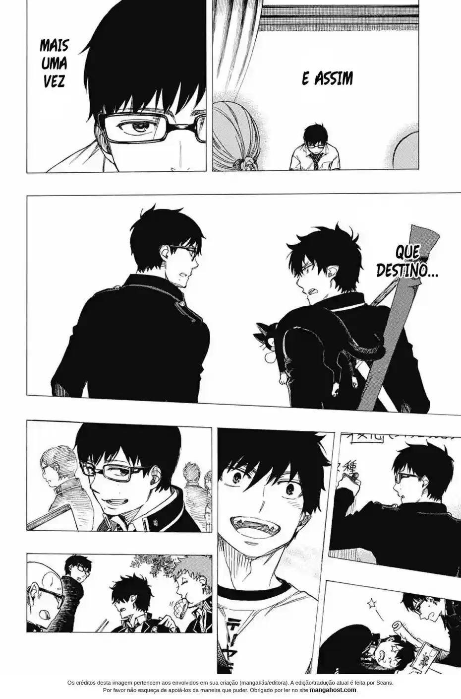 Read Blue Exorcist pt Manga Online