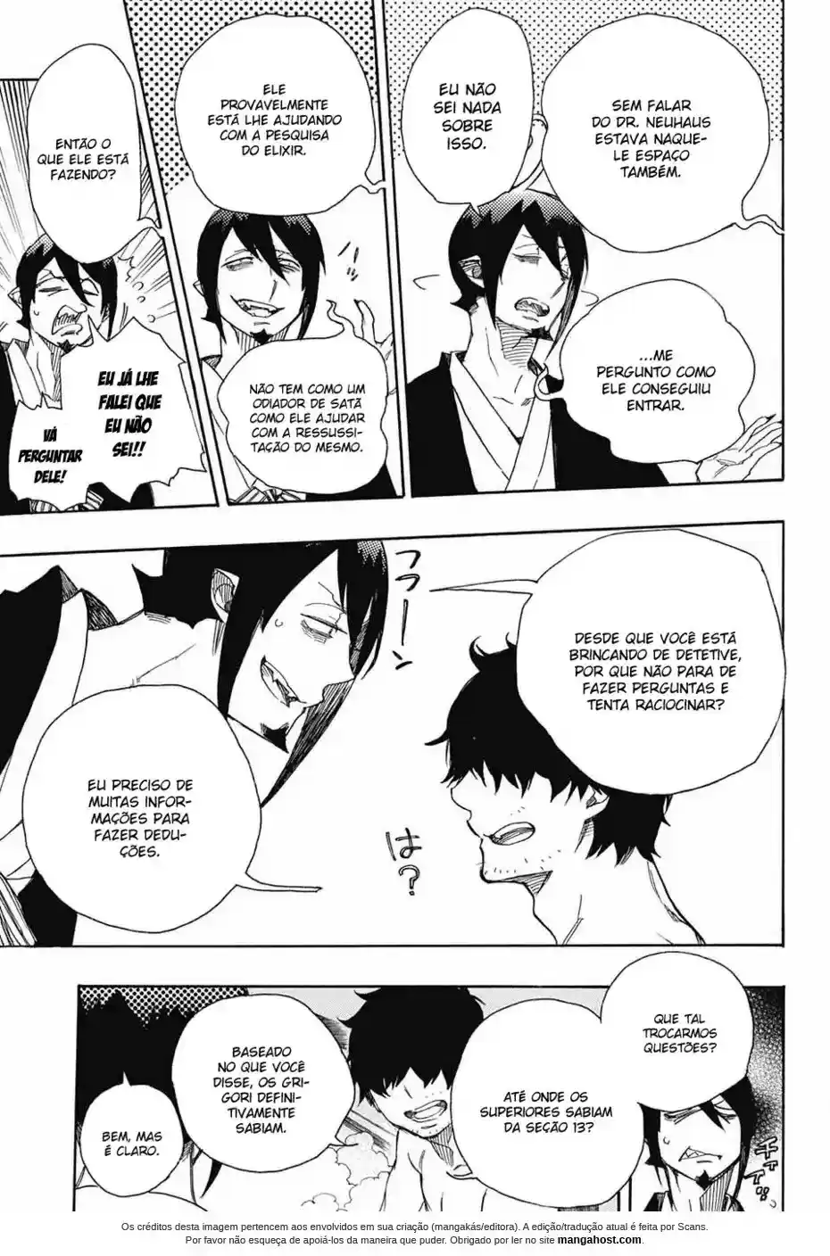 Read Blue Exorcist pt Manga Online