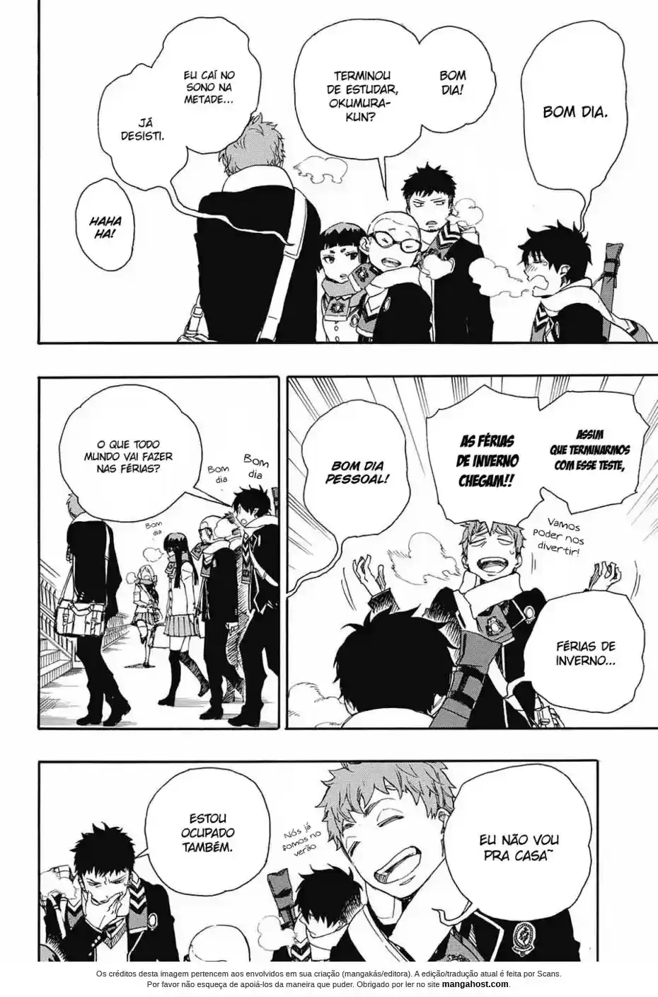 Read Blue Exorcist pt Manga Online