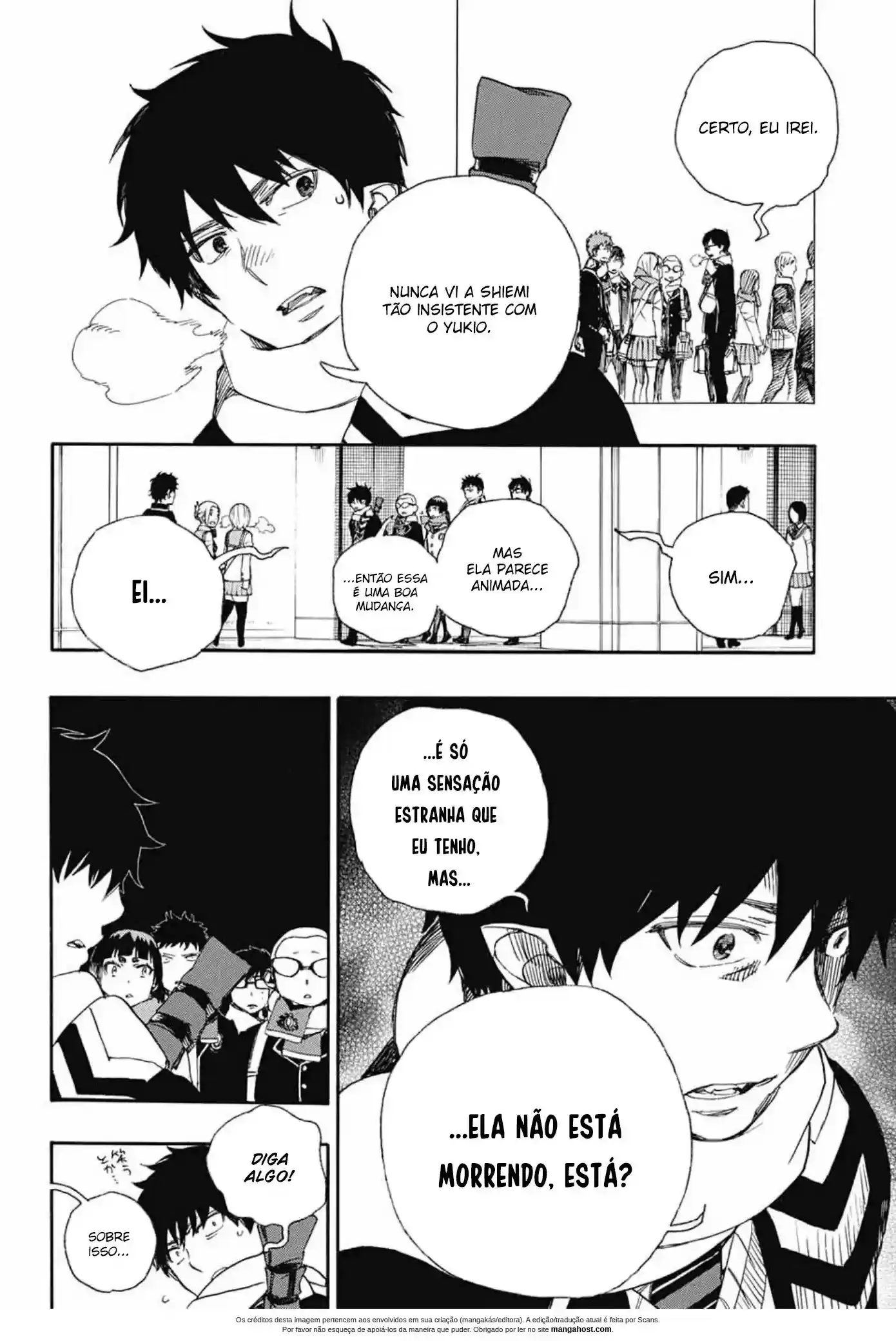 Read Blue Exorcist pt Manga Online
