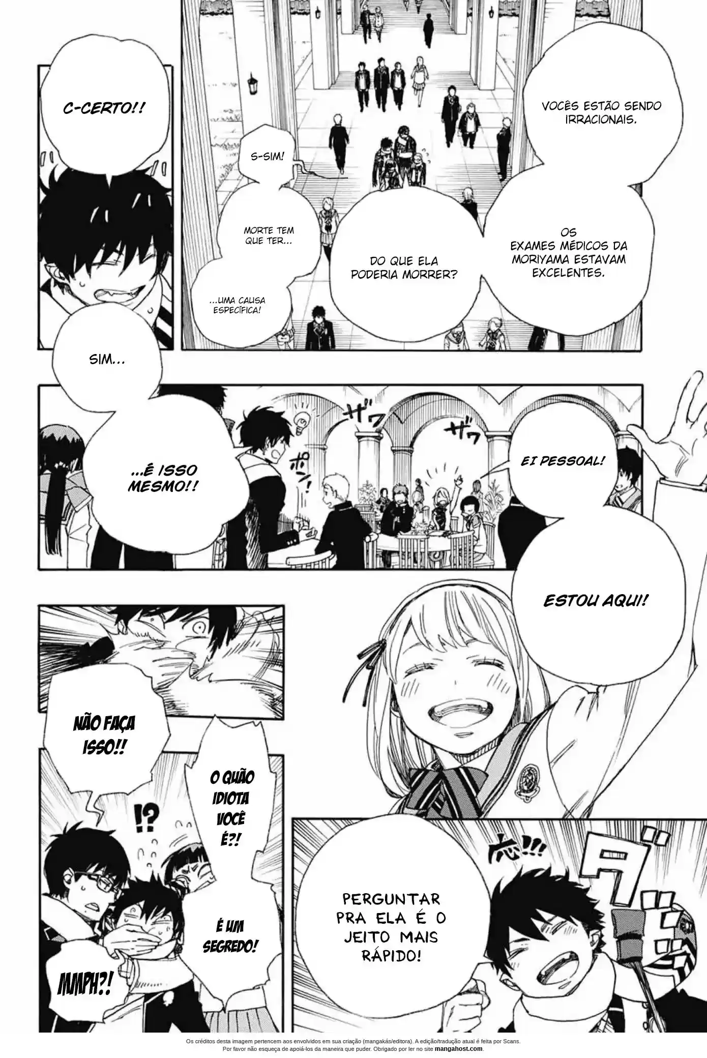 Read Blue Exorcist pt Manga Online