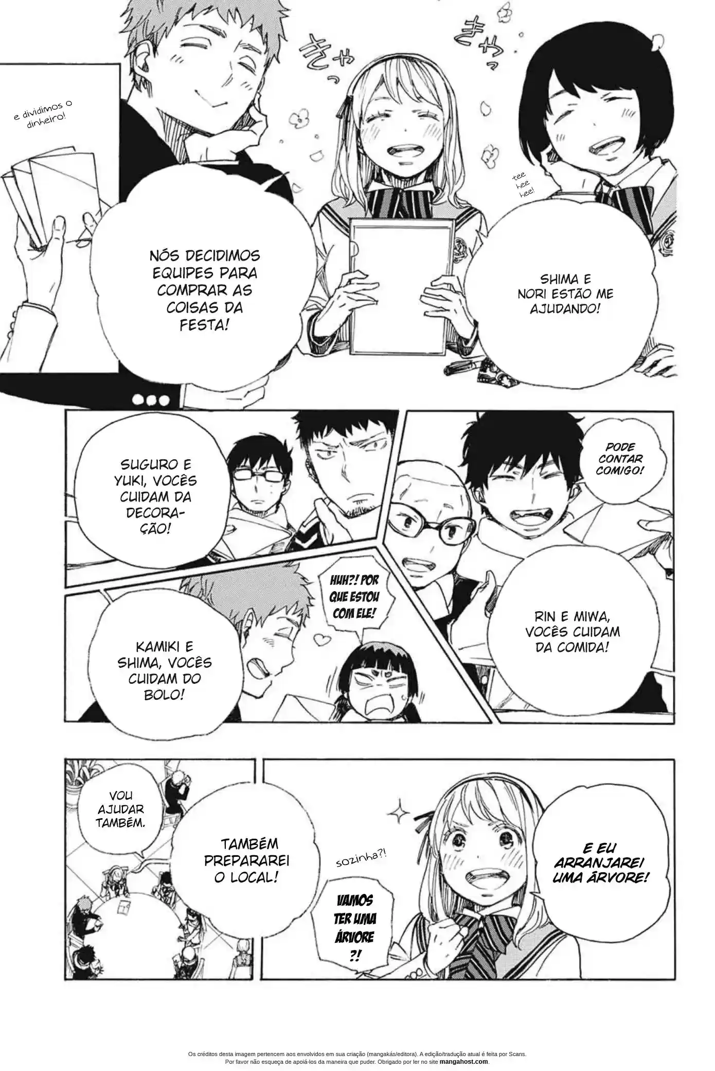 Read Blue Exorcist pt Manga Online