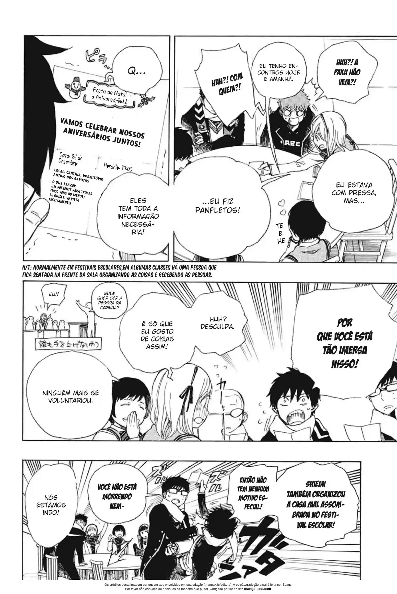 Read Blue Exorcist pt Manga Online