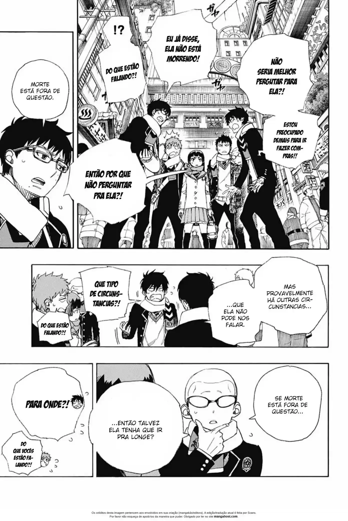 Read Blue Exorcist pt Manga Online