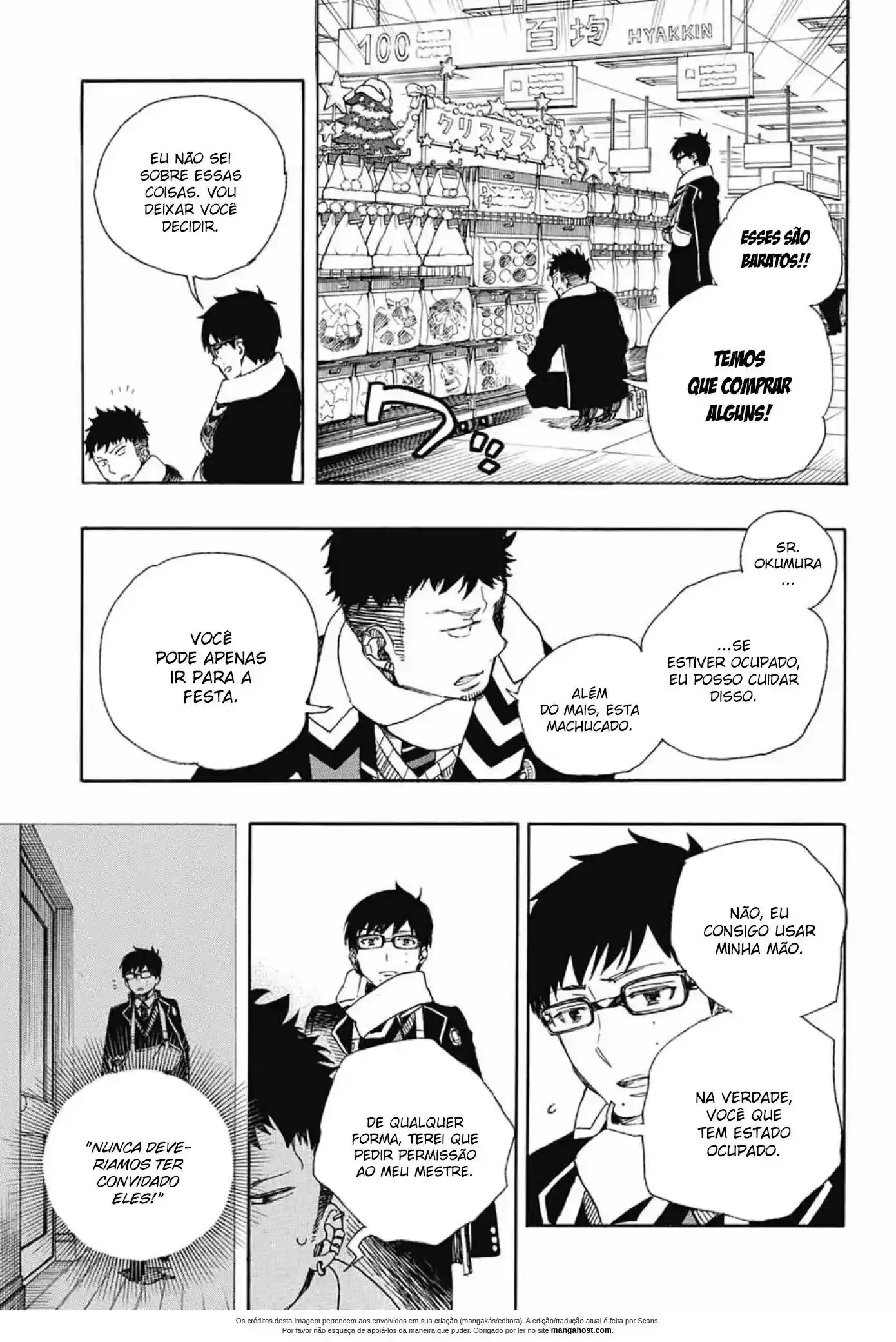 Read Blue Exorcist pt Manga Online