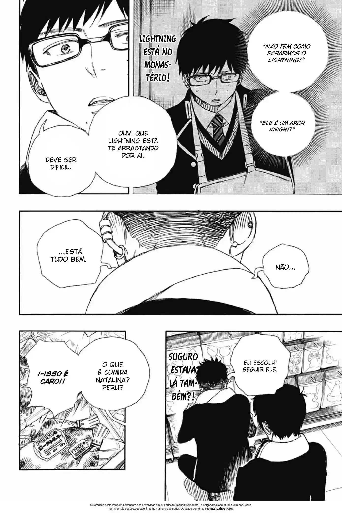 Read Blue Exorcist pt Manga Online