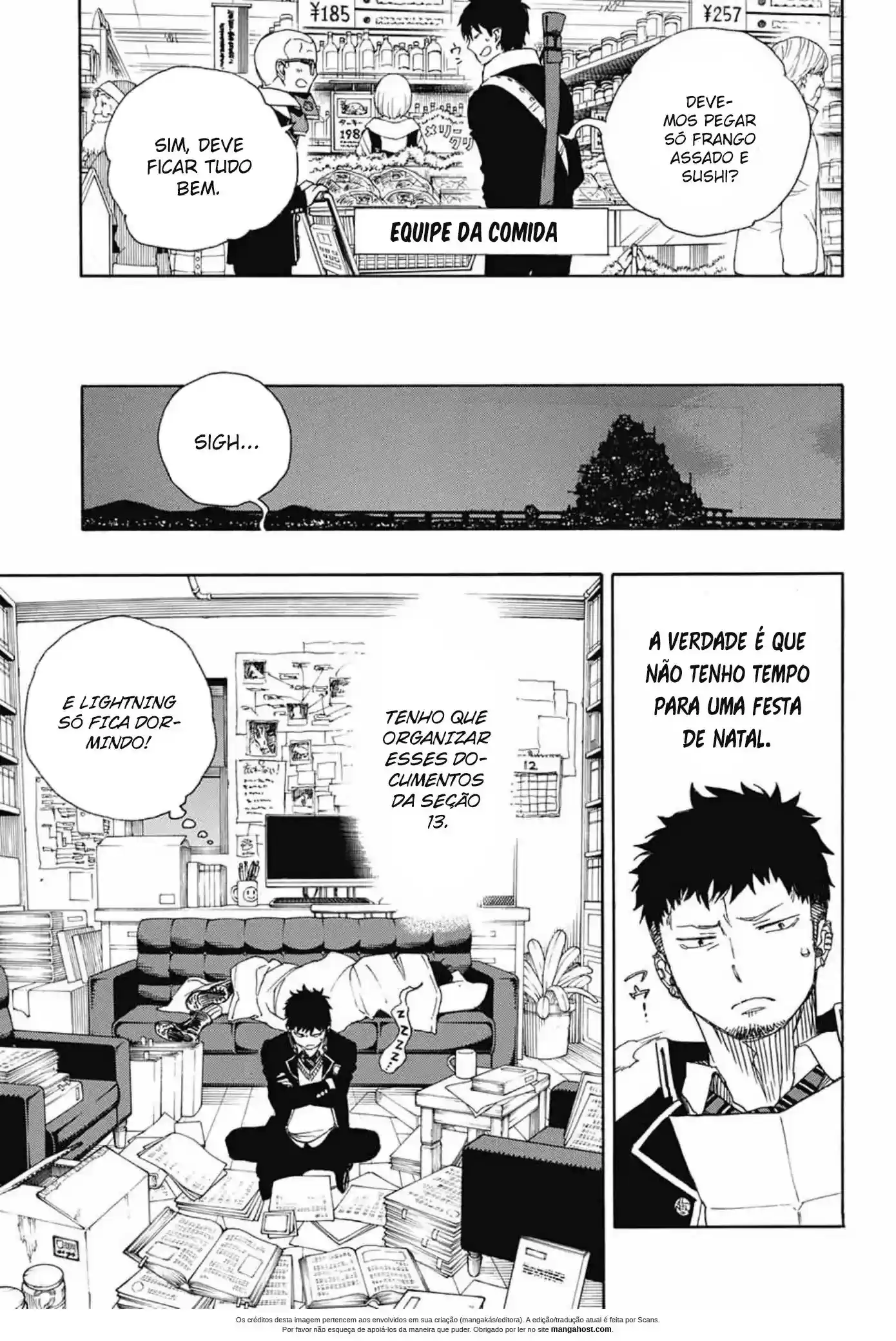 Read Blue Exorcist pt Manga Online