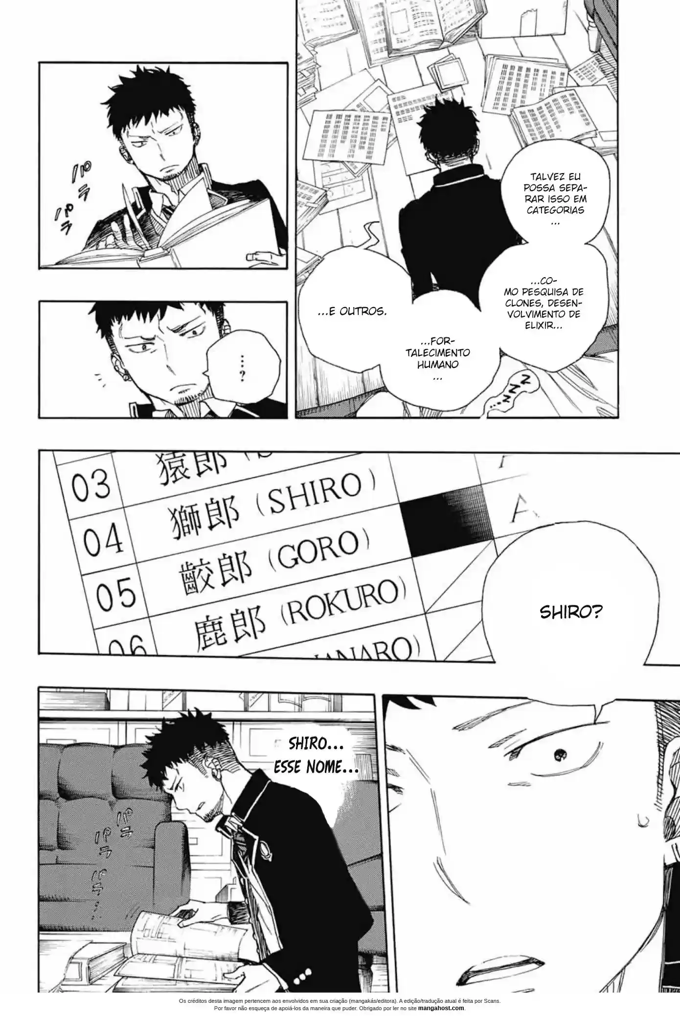 Read Blue Exorcist pt Manga Online