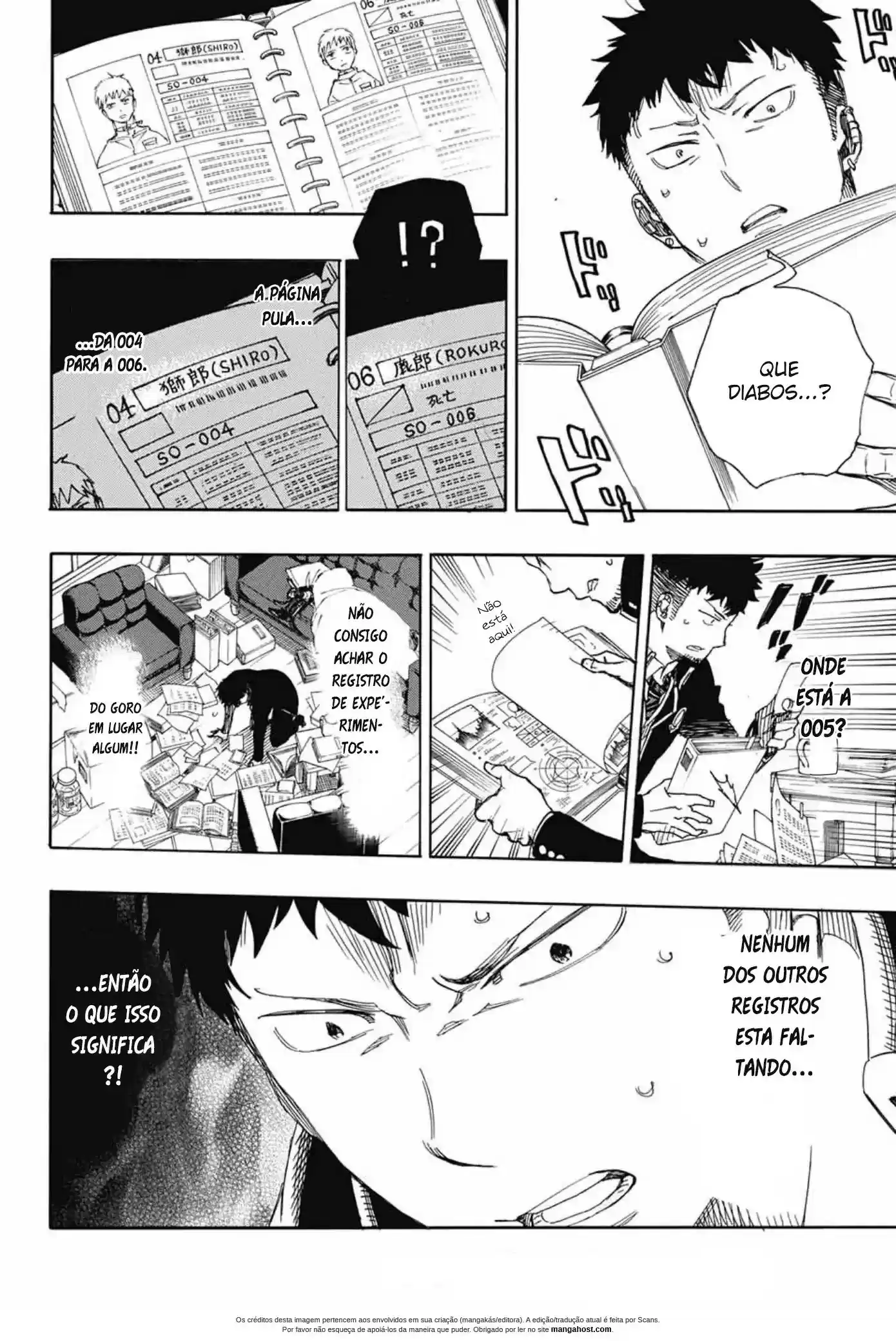 Read Blue Exorcist pt Manga Online