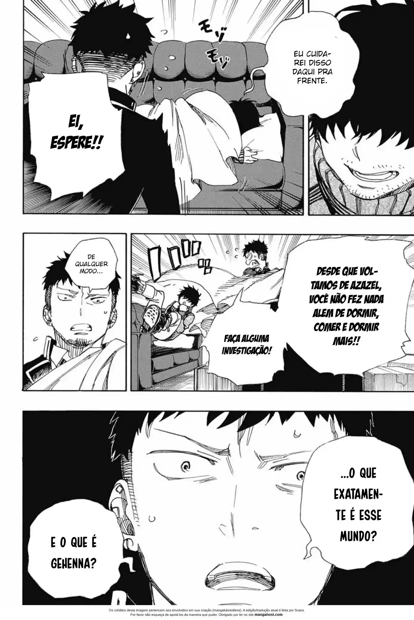 Read Blue Exorcist pt Manga Online