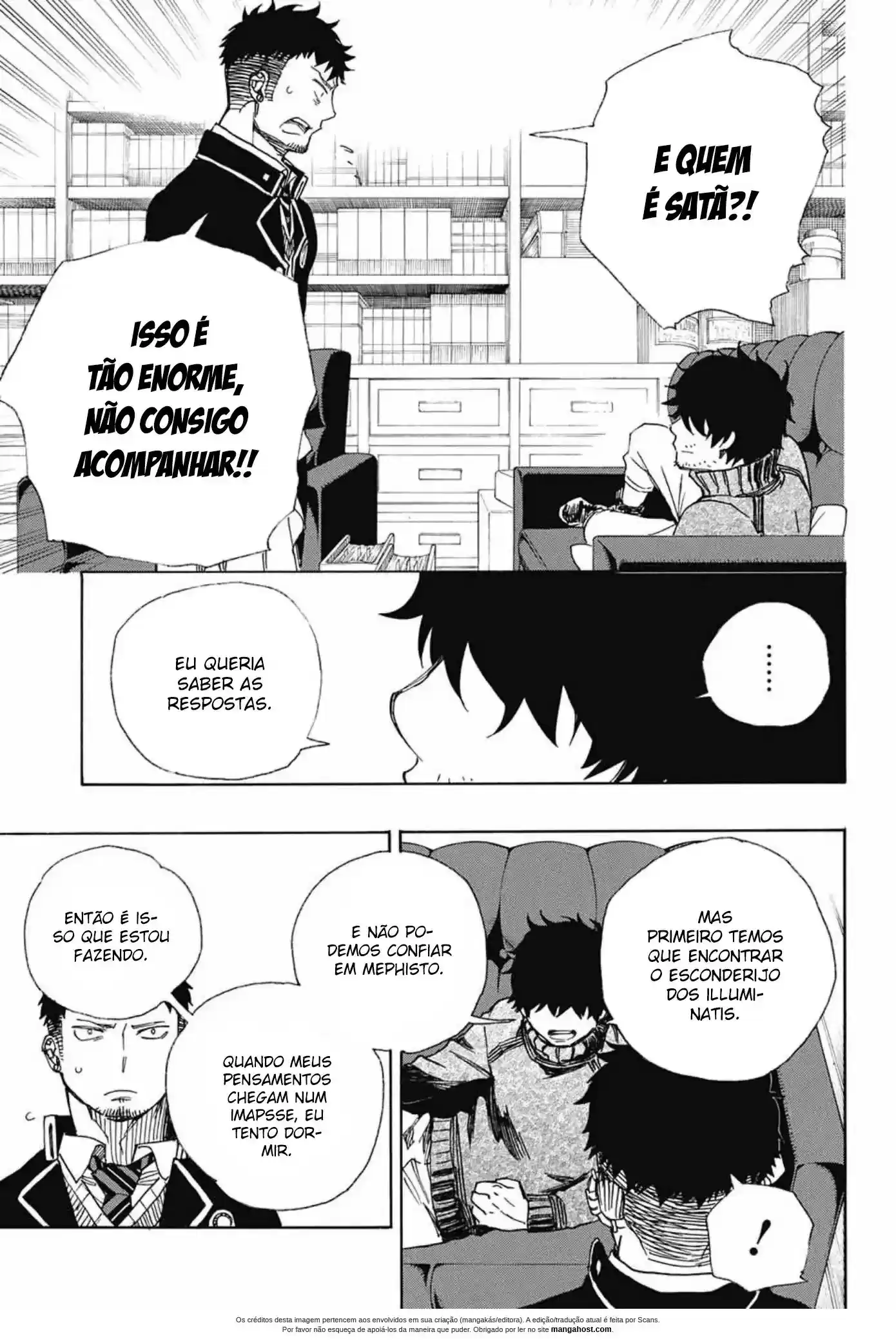 Read Blue Exorcist pt Manga Online