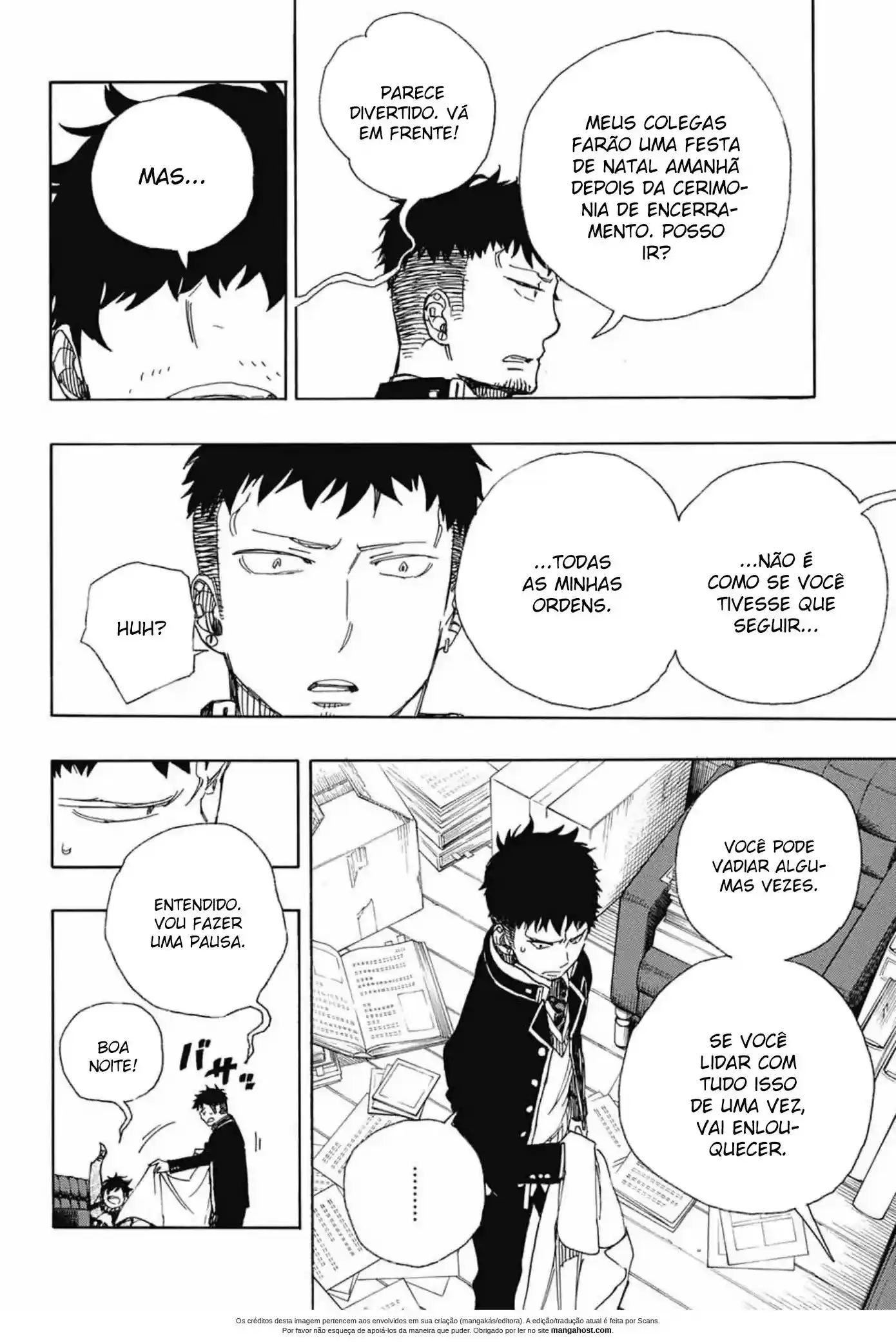 Read Blue Exorcist pt Manga Online