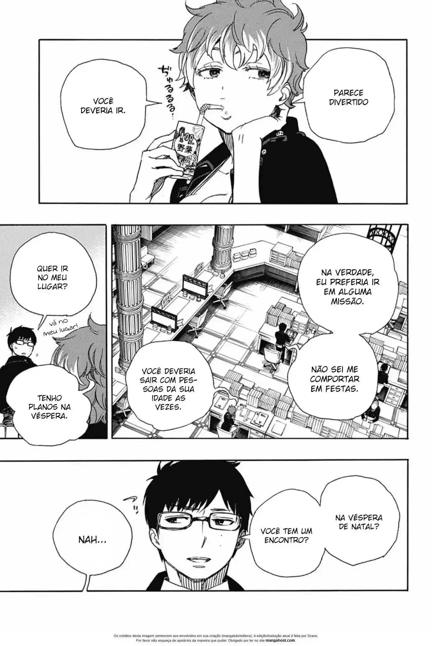 Read Blue Exorcist pt Manga Online