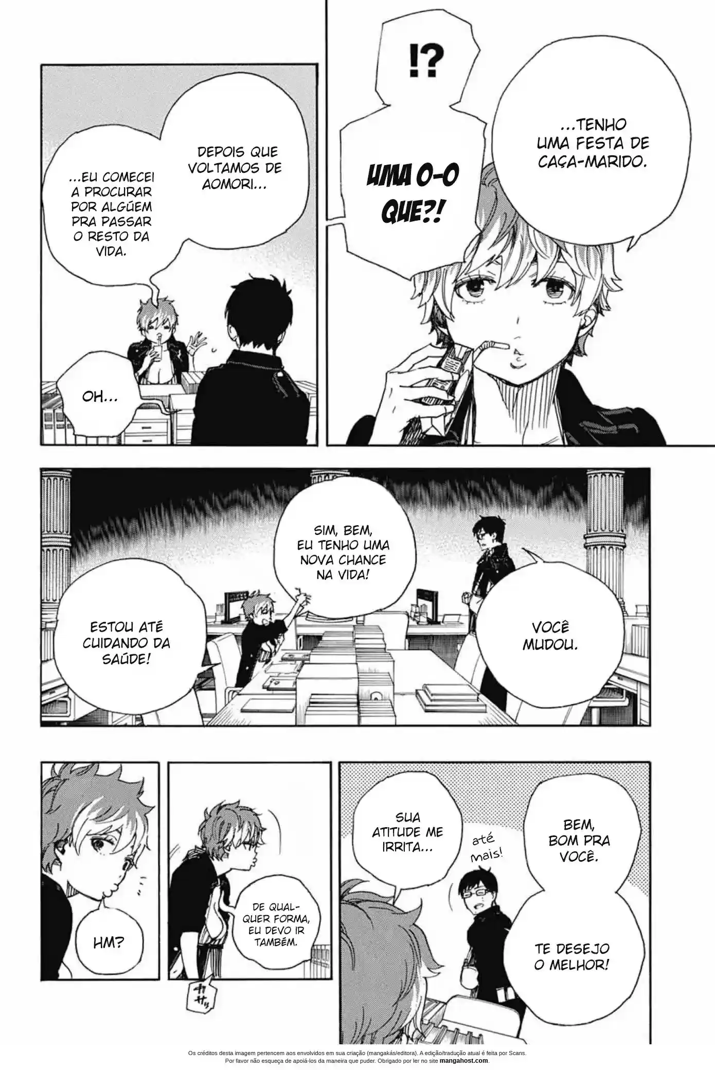 Read Blue Exorcist pt Manga Online