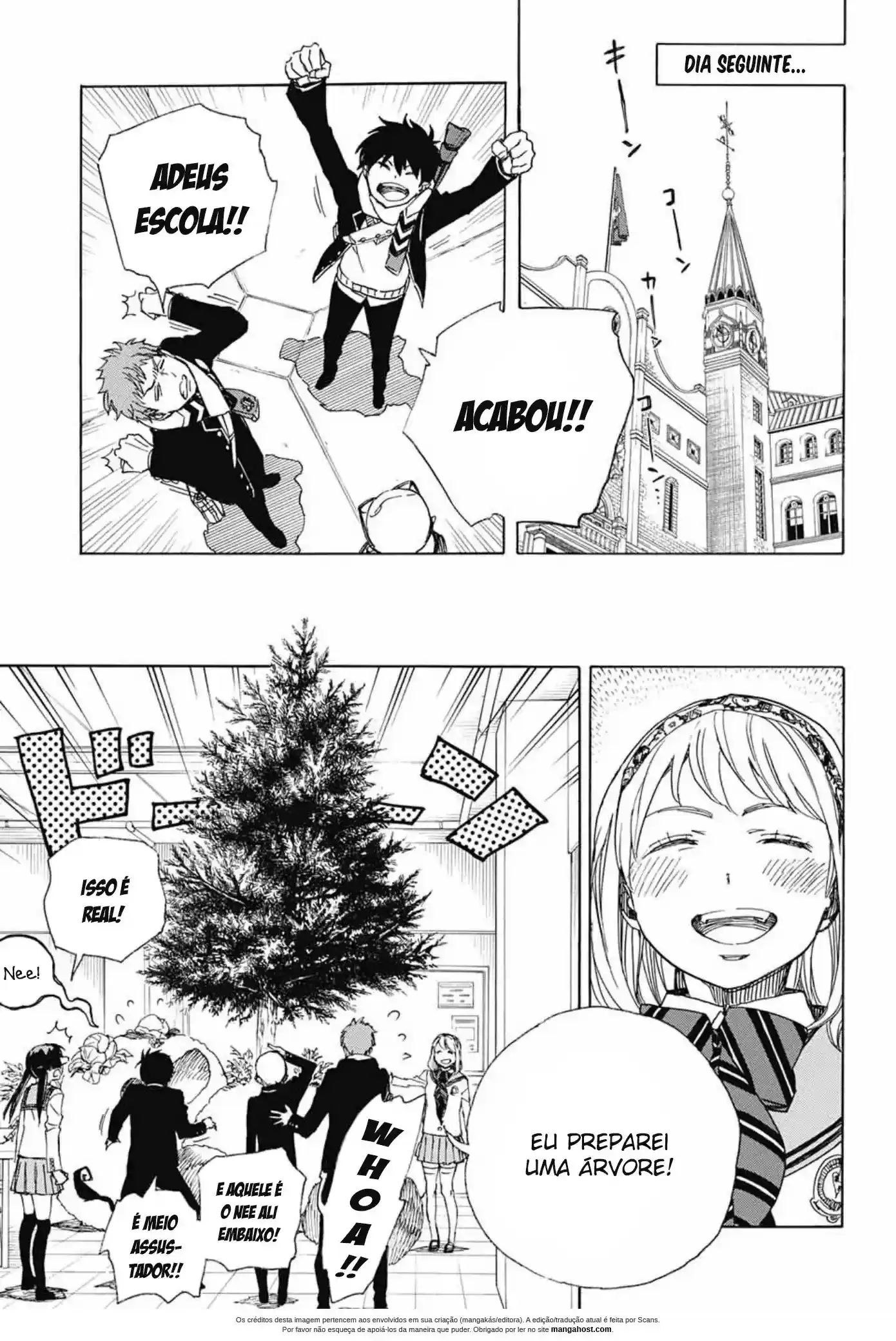 Read Blue Exorcist pt Manga Online