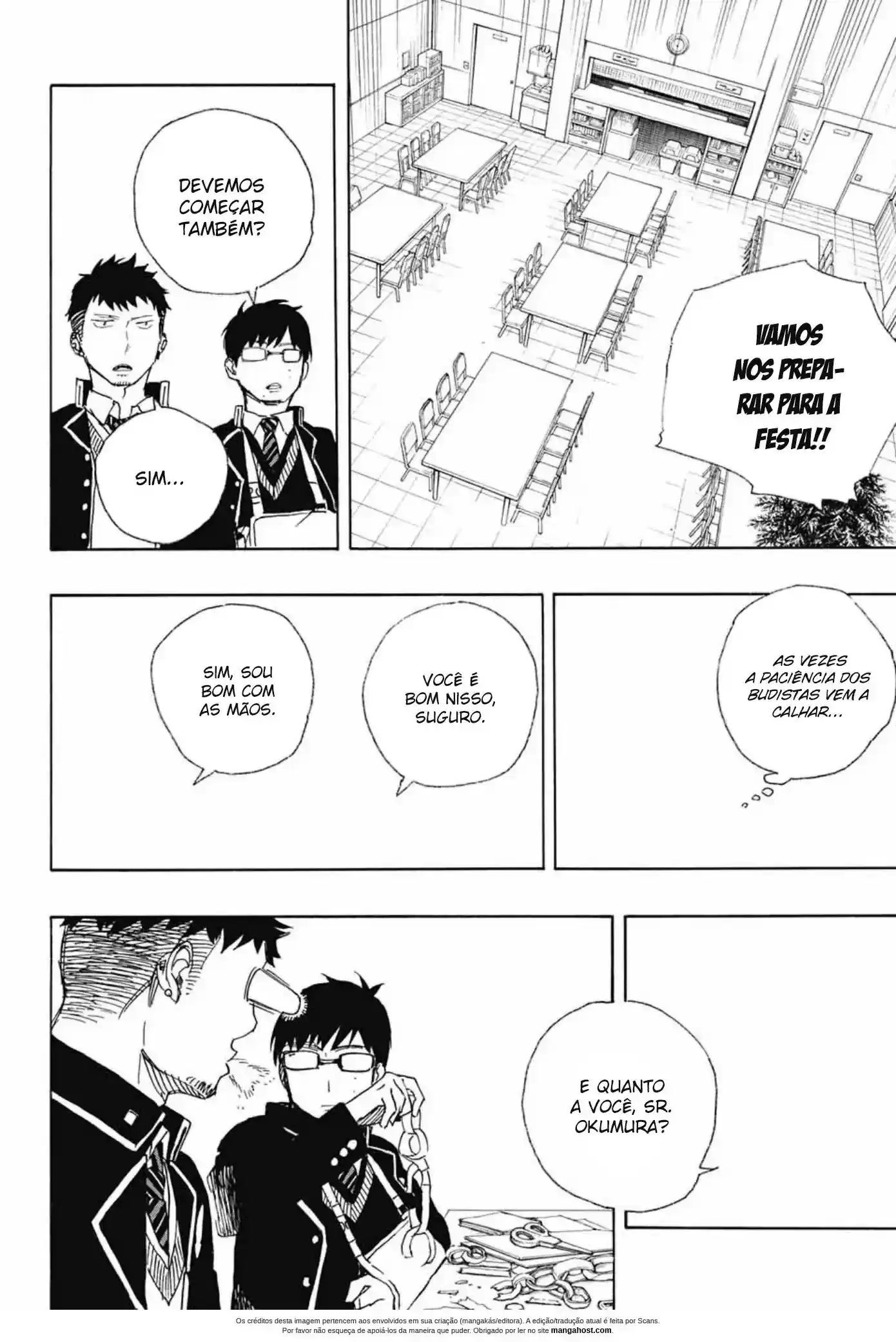 Read Blue Exorcist pt Manga Online