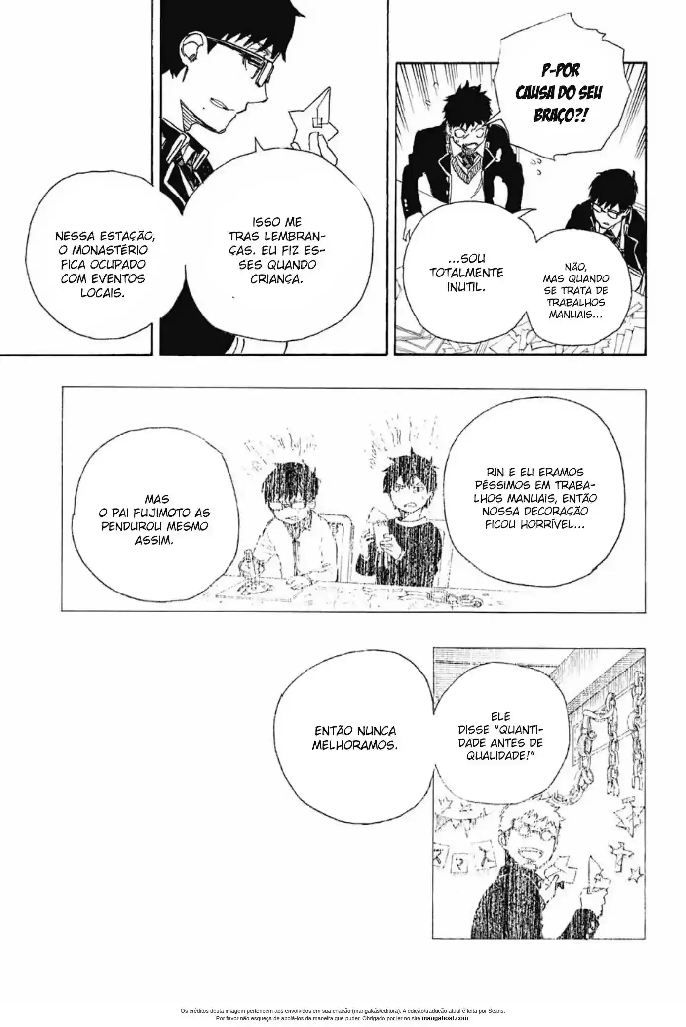 Read Blue Exorcist pt Manga Online