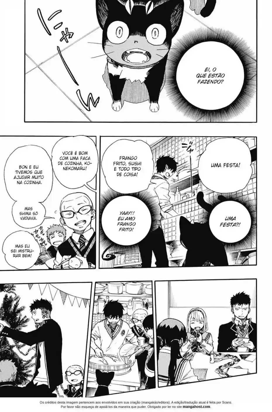 Read Blue Exorcist pt Manga Online