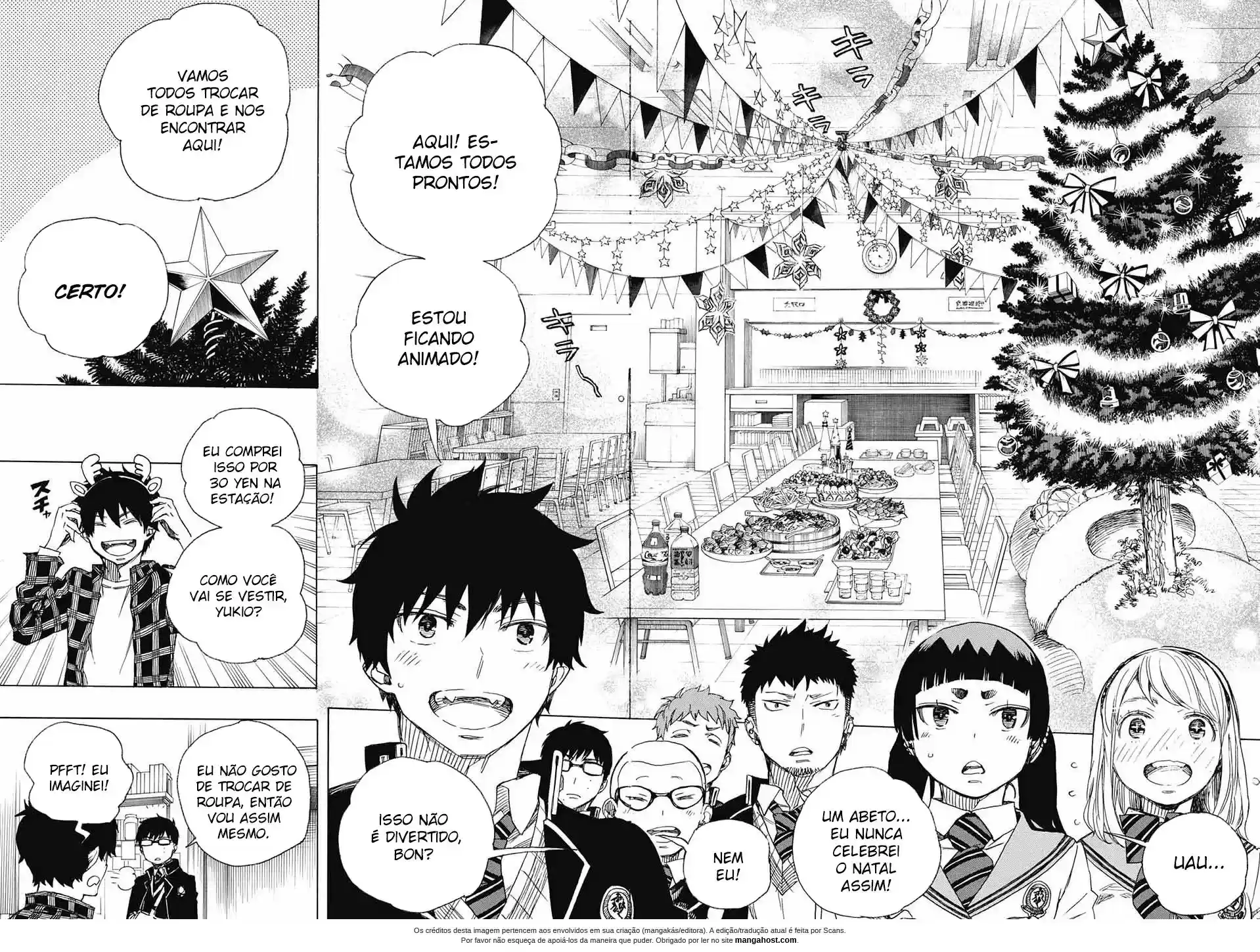 Read Blue Exorcist pt Manga Online
