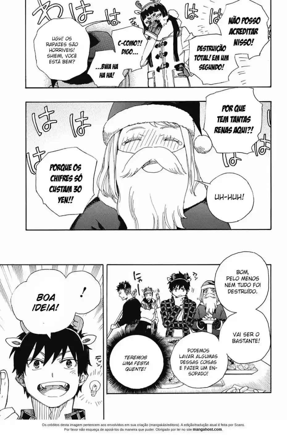 Read Blue Exorcist pt Manga Online