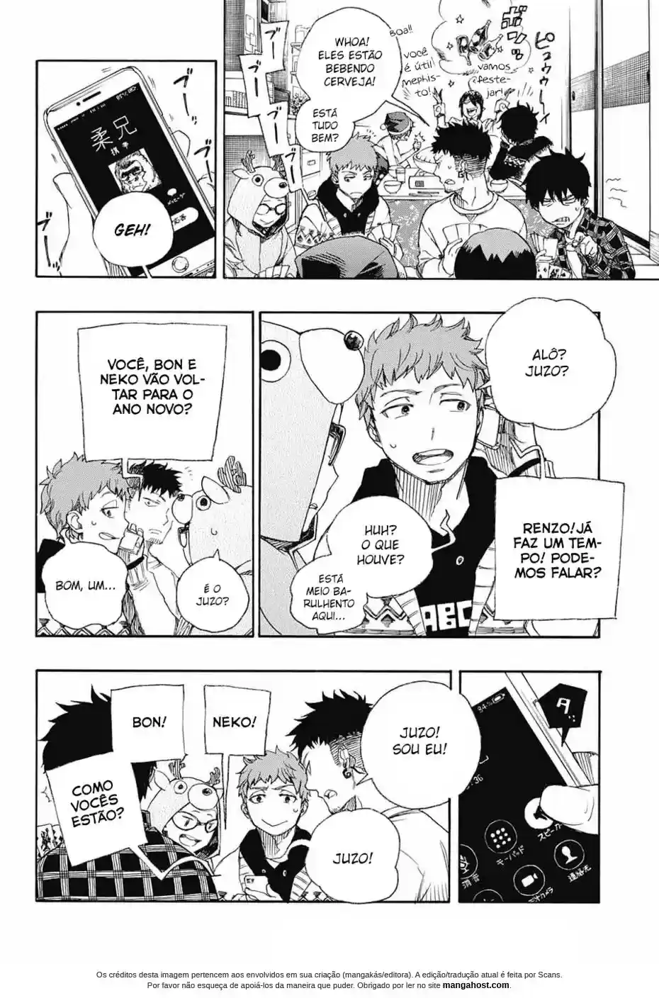 Read Blue Exorcist pt Manga Online
