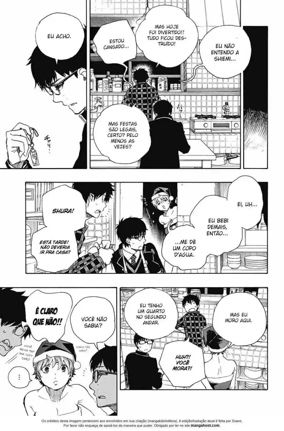 Read Blue Exorcist pt Manga Online