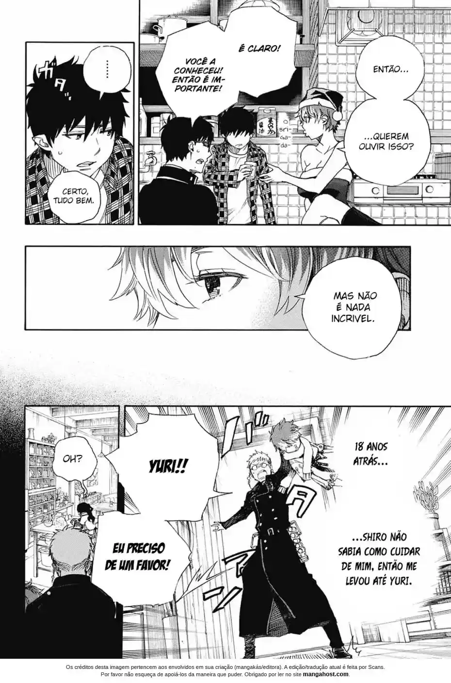 Read Blue Exorcist pt Manga Online
