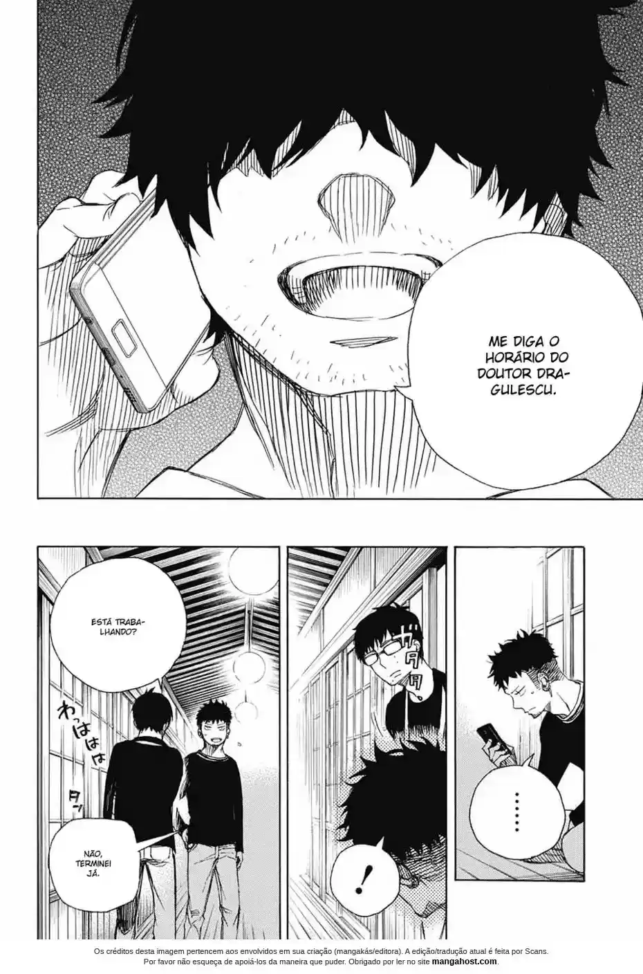 Read Blue Exorcist pt Manga Online
