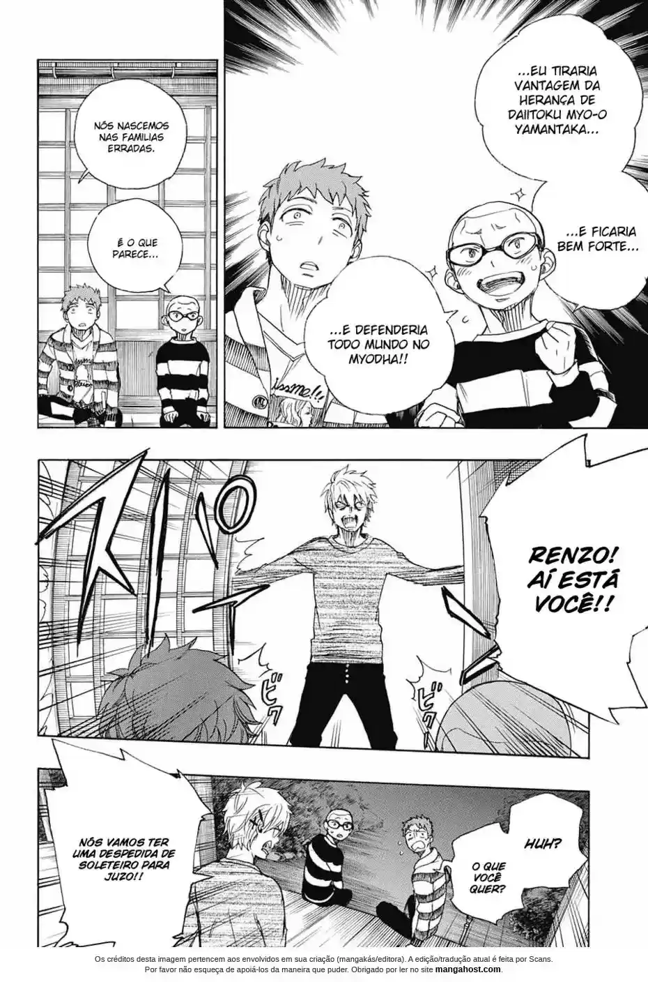 Read Blue Exorcist pt Manga Online