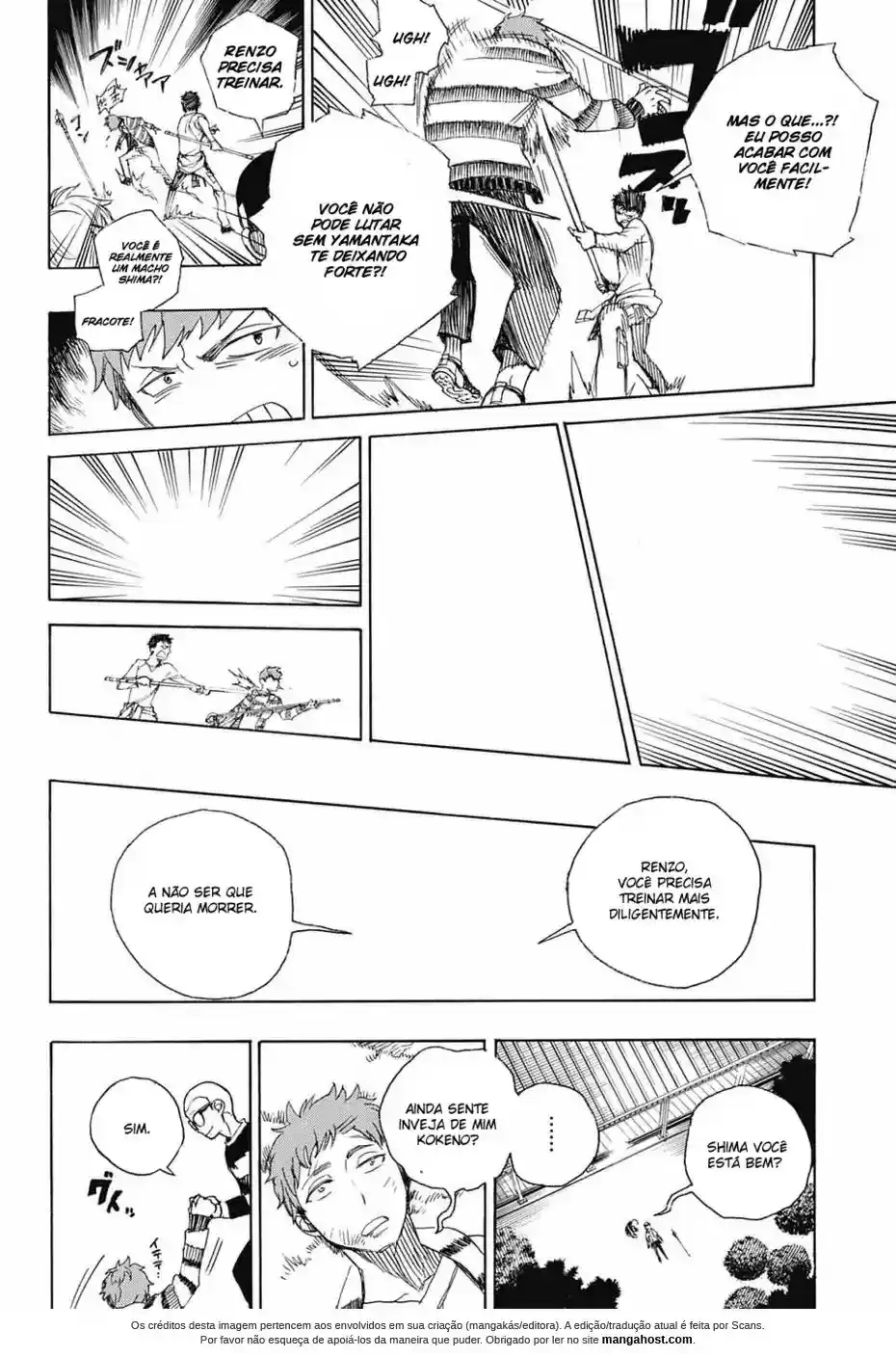 Read Blue Exorcist pt Manga Online