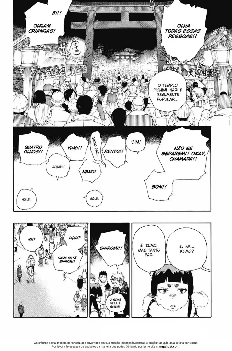Read Blue Exorcist pt Manga Online