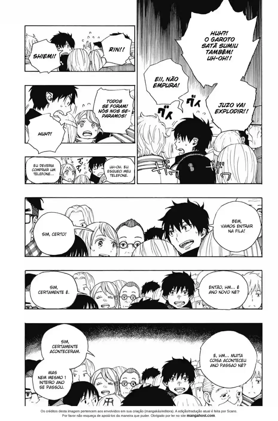 Read Blue Exorcist pt Manga Online