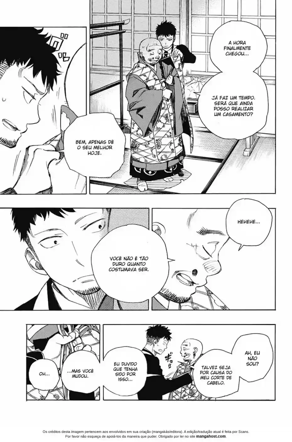Read Blue Exorcist pt Manga Online