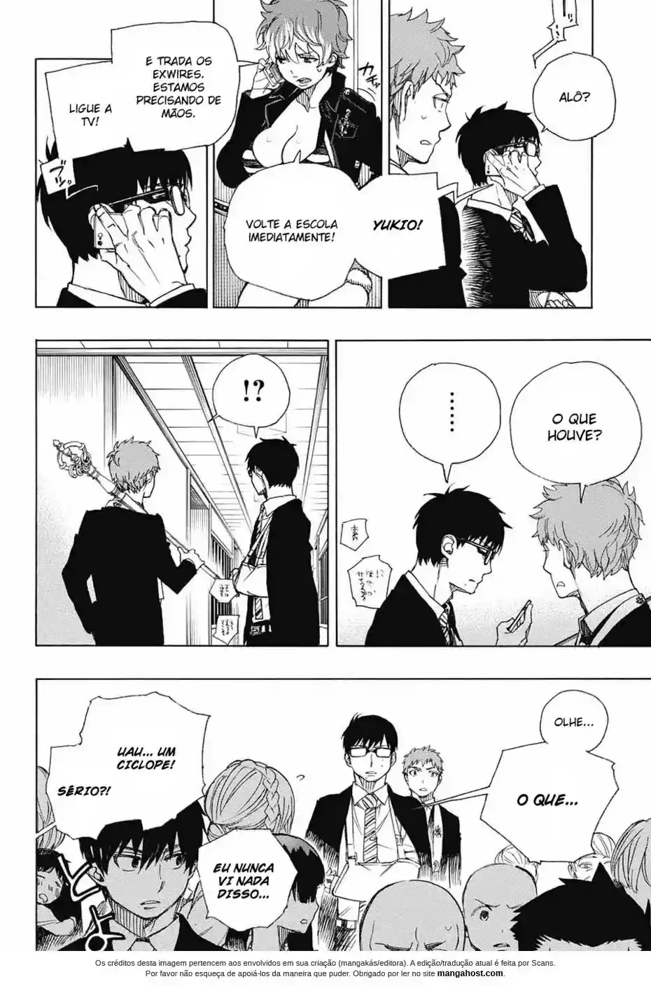 Read Blue Exorcist pt Manga Online