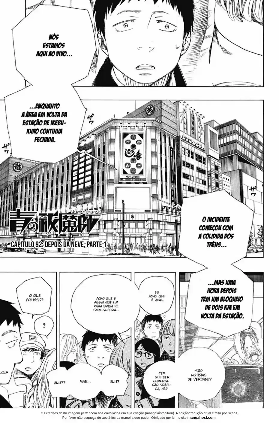 Read Blue Exorcist pt Manga Online