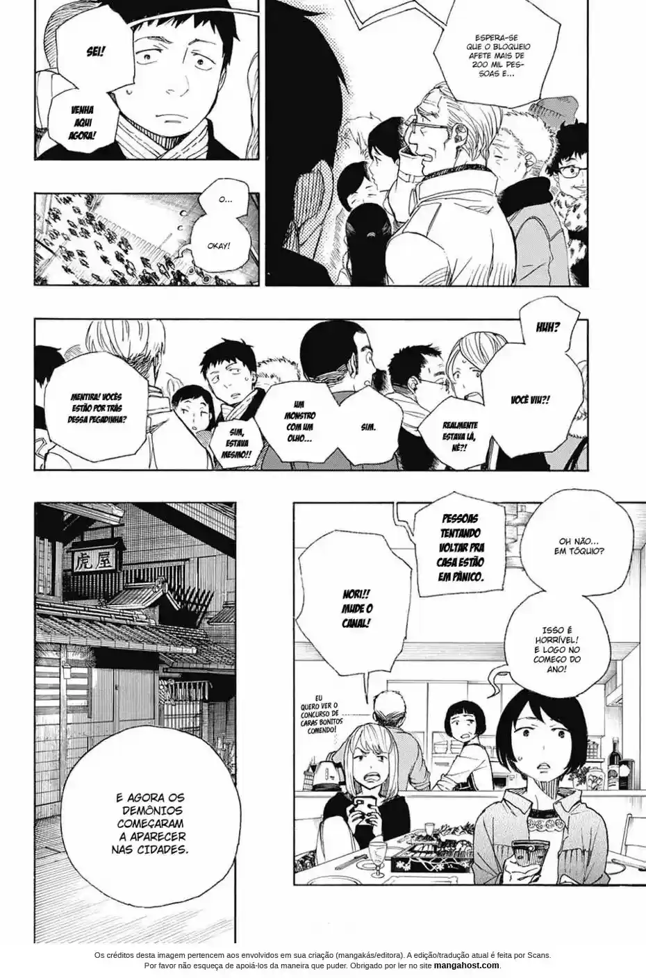 Read Blue Exorcist pt Manga Online