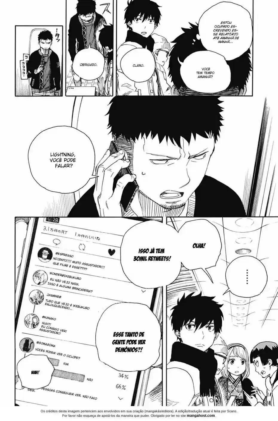 Read Blue Exorcist pt Manga Online