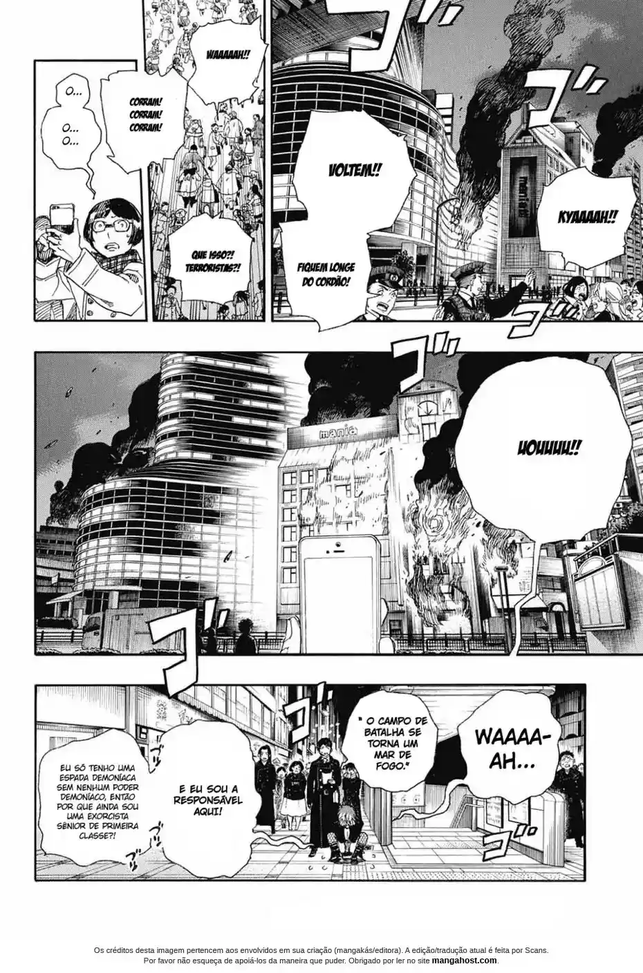 Read Blue Exorcist pt Manga Online