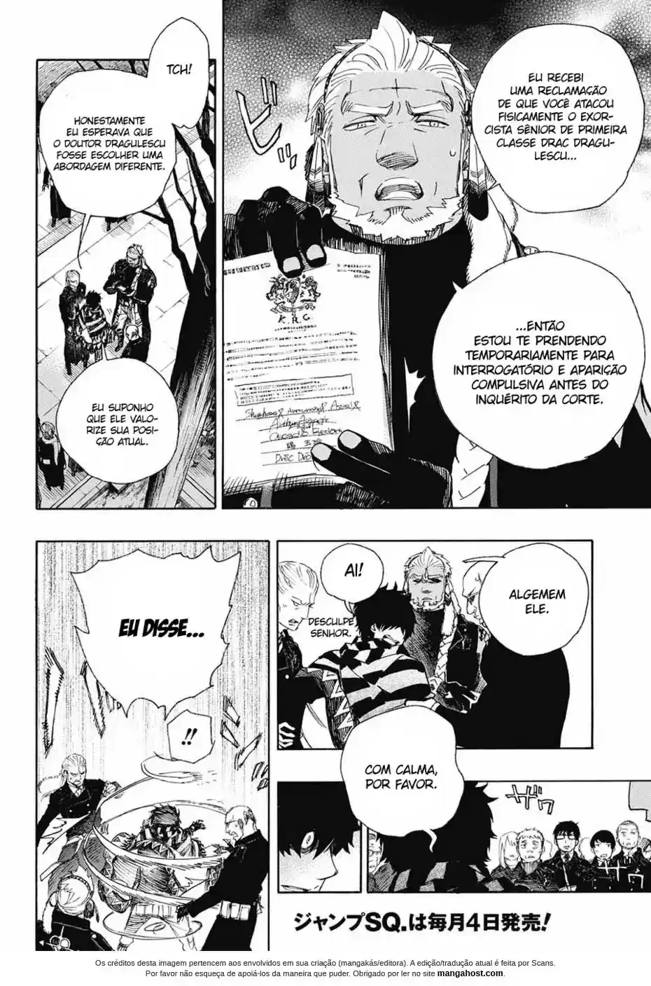Read Blue Exorcist pt Manga Online