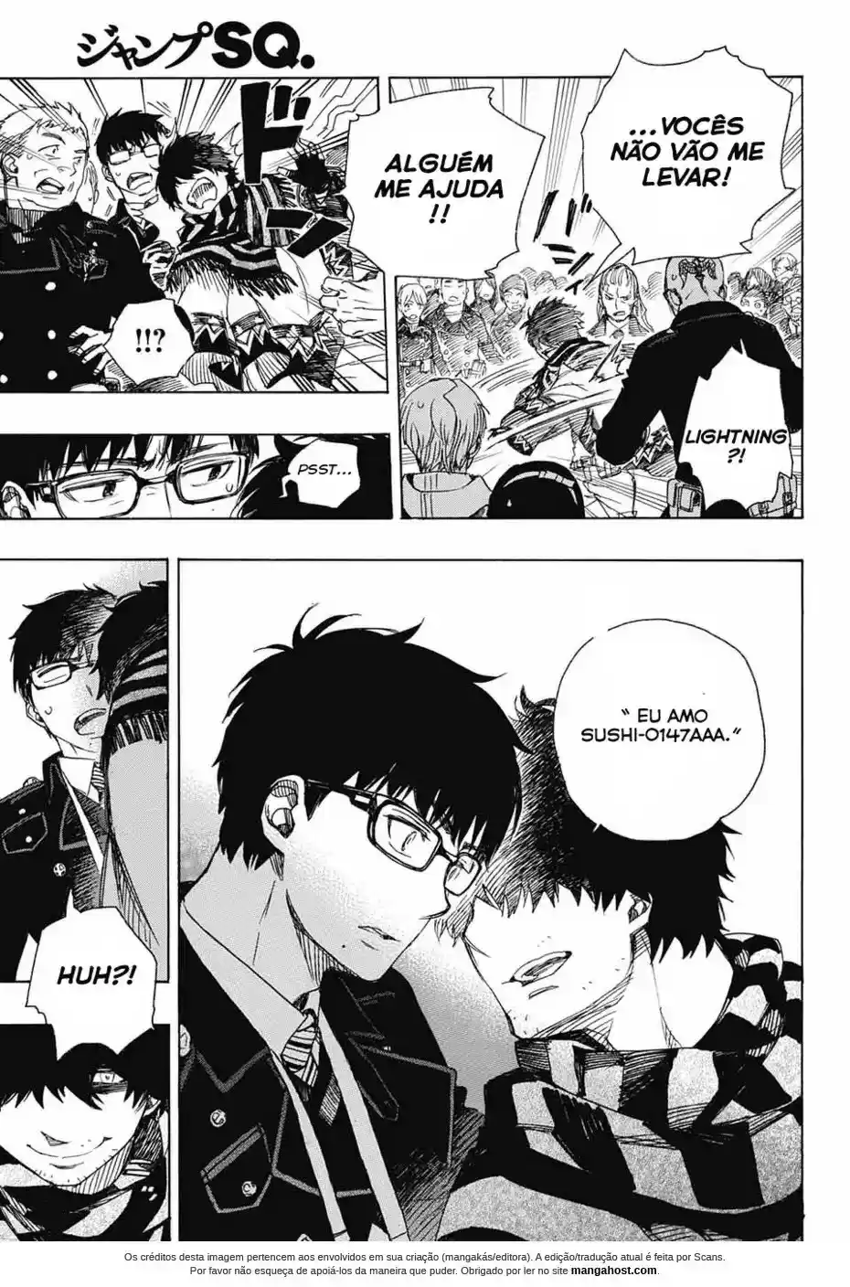 Read Blue Exorcist pt Manga Online