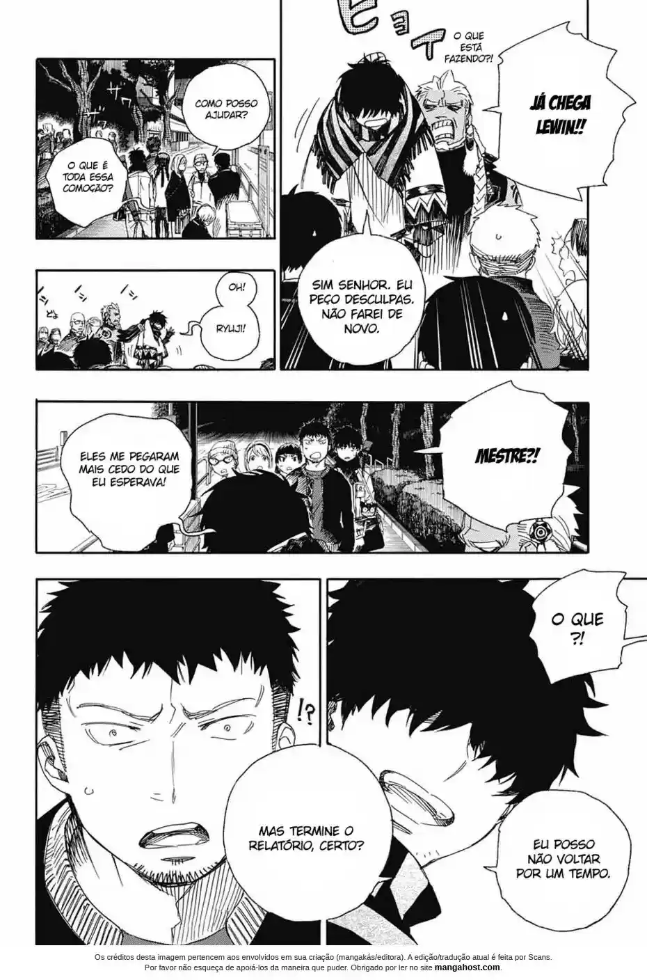 Read Blue Exorcist pt Manga Online