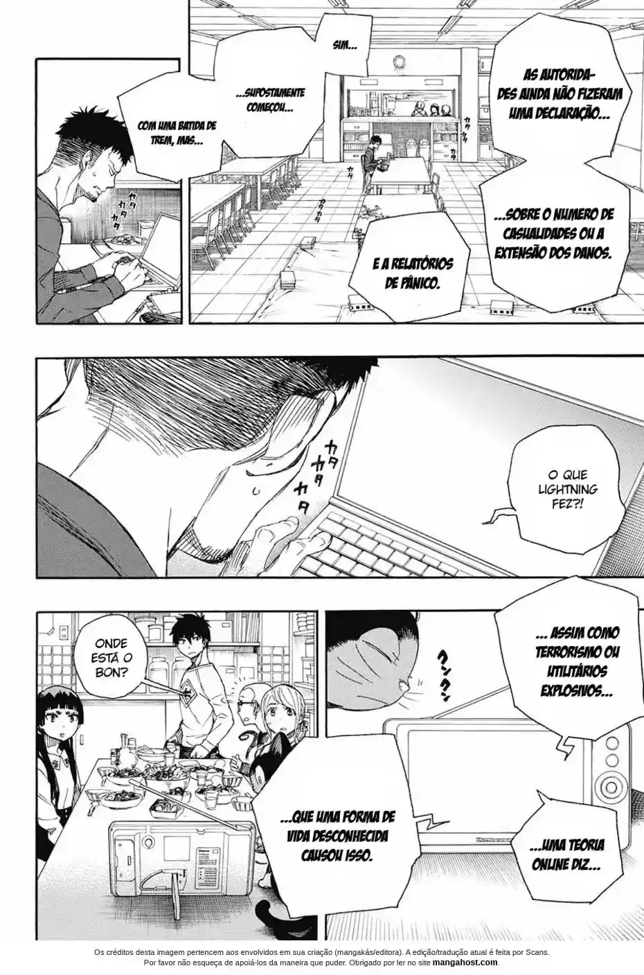 Read Blue Exorcist pt Manga Online